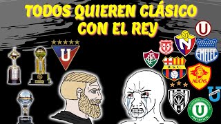 ⚪TODOS LOS CLÁSICOS DE LIGA DE QUITO EXPLICADOS🇪🇨 [upl. by Grati794]