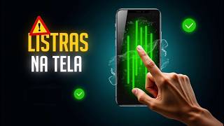 Listras na Tela do Celular Conheça as Telas Mais Afetadas e Como RESOLVER [upl. by Fionnula]