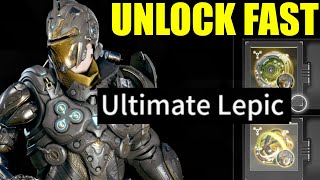 Fastest way to unlock ULTIMATE Lepic the first descendant best Route  best Dps in the game [upl. by Trawets]