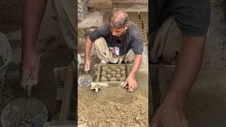 DIY CEMENT  Making Beautiful Tile [upl. by Nalaf]