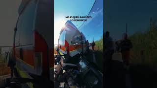 Basta incidenti 😞🥺 moto motociclismo bikeshorts incidente ambulanza napoli viralvideo [upl. by Bronson]