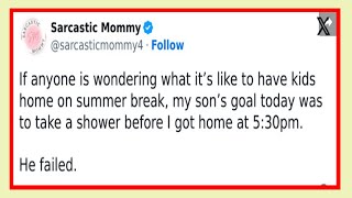 Here Are 40 Of The Best Tweets From Parents That Made People Laugh This July [upl. by Xylia]