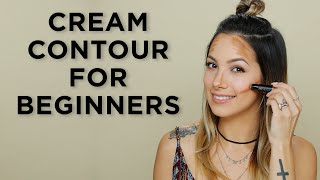 Cream Contouring for Beginners [upl. by Nairde]