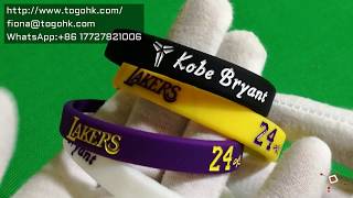 NBA Silicone Bracelets Rubber Wristband Basketball Teams [upl. by Aloek943]