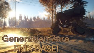 Generation zero 5  FNIX base [upl. by Akienahs613]