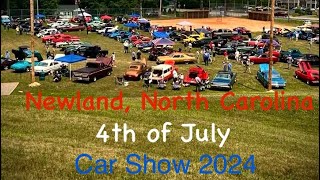 Newland North Carolina 4th of July Car Show 2024 [upl. by Tadashi]