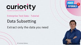 Data Subsetting Tutorial  Enterprise Test Data [upl. by Adnoryt913]