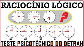 Raciocínio Lógico Figuras e imagens Teste psicotécnico QI Quociente Inteligência Detran Concurso RLM [upl. by Assirem490]