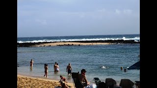 Poipu Beach Park Sand Island is a must do southshore Kauai [upl. by Cchaddie539]