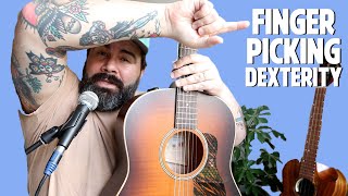 Improve Your Finger Picking Dexterity  Guitar Tutorial [upl. by Zaria]