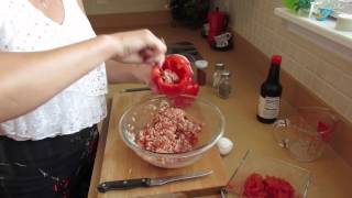 Stuffed Peppers with Instant Rice Easy Recipes for Two [upl. by Liam]