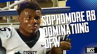 Forney RB Javian Osborne is Dominating DFW as a Sophomore [upl. by Silrac]