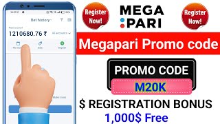 megapari  megapari promo code  megapari account opening [upl. by Dorin]