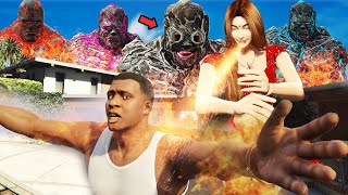 Lava God Friend Black God Eat Franklin Pukki And Red Hulk With Kamla in GTA 5 [upl. by Eeznyl244]