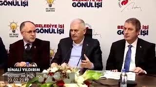 Binali Yıldırım’ın AK Parti Sarıyer İlçe Başkanlığı Ziyareti [upl. by Arleyne]