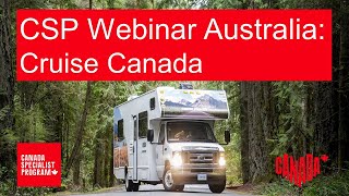 CSP Webinar Australia Cruise Canada RV [upl. by Atela220]