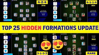 New Formations Updates Playstyle Guide In eFootball 2024 Mobile  New Formation Update [upl. by Ecirtnuahs]