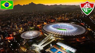 EXPLORANDO O ESTÁDIO MARACANÃ VERSÃO FLUMINENSE  PES 2021  LINK PRA DOWNLOAD NA DESCRIÇÃO [upl. by Cutty509]