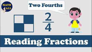 How To Read Fractions  Math For All [upl. by Birkner]