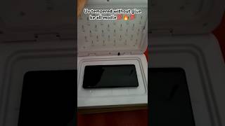 Mobile tempered🔥 pushpa trending kgf youtubeshorts lamination smartphone ytshorts shortvideo [upl. by Araic111]