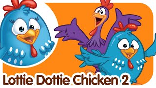 Lottie Dottie Chicken 2  Lottie Dottie Chicken UK  Nursery Rhymes For Kids [upl. by Reynolds]