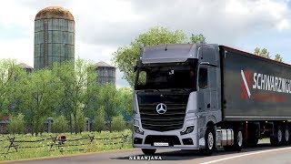 RusMap 21  Euro Truck Simulator 2 Mod 137 [upl. by Aelahc]