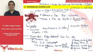 Enfermedad diverticular  Gastroenterología  Villamedic Clínicas 2021 [upl. by Argyle]