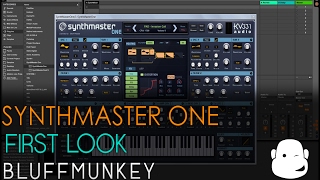 KV331 Audio Synthmaster One  First Look [upl. by Otreblada]