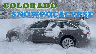 Exploring Colorado Snowmageddon With The Audi A6 Allroad [upl. by Manda]