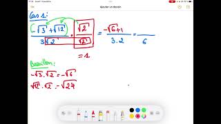 rendre rationnel le dénominateur cas 1 parti 2 [upl. by Suoirtemed]