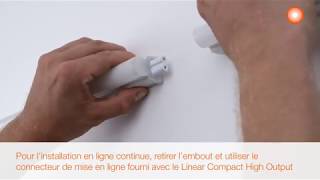 Installation du LEDVANCE Linear Compact [upl. by Ahsaetan]