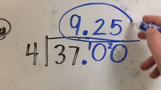 Annexing Zeros in Division and Rounding Decimals  5th Grade A Beka [upl. by Crin]