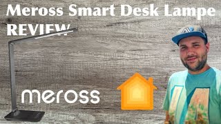 Meross Smart WiFi LED Desk Lamp MDL110 review [upl. by Aisaim]