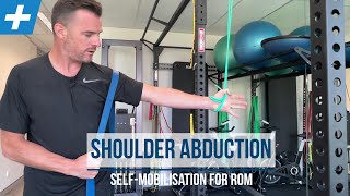 SelfMobilisation for Shoulder Abduction ROM  Tim Keeley  Physio REHAB [upl. by Sicnarf]