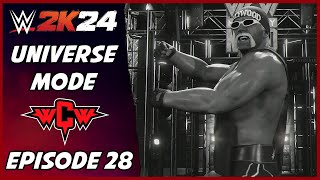 WWE 2K24  Legends Universe Mode  WCW Episode 28 [upl. by Acirtap]