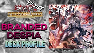 Branded Despia Synchro Deck Profile Post CYAC  Best Deck  YuGiOh [upl. by Elylrac]