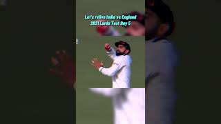 India vs England 2021 Lords Test Day 5 [upl. by Alet]