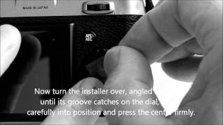 Lensmate Fujifilm X100 Menu Button Solution [upl. by Ulah]