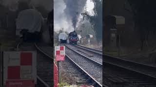 Churnet Valley Railway steam locomotive Churnet Valley uk [upl. by Pacifica687]