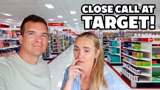 😱 CLOSE CALL at Target Preparing for Family Visitors Coming To Florida [upl. by Obrien]