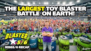 THE LARGEST TOY BLASTER BATTLE ON EARTH Jareds Epic Blaster Battle 56 Recap [upl. by Oletta665]