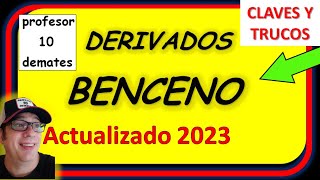 Hidrocarburos AROMÁTICOS derivados del BENCENO Formulación y nomenclatura orgánica [upl. by Monteith571]