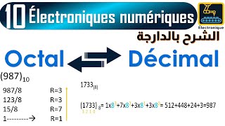 010 Octal vers Décimal et Décimal vers Octal [upl. by Roberson234]