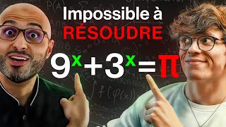 RÉSOUDRE DES ÉQUATIONS CHOQUANTES AUX OLYMPIADES 9ˣ  3ˣ  π hedacademy [upl. by Mcconaghy]