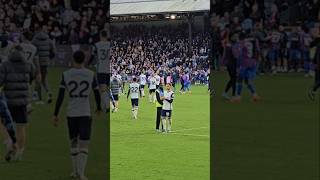 TOTTENHAM The Spurs Players After The Game Crystal Palace 10 Tottenham [upl. by Earla]