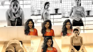 Ananya nagalla hot worlout Special Edition [upl. by Doownyl]