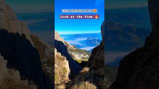 The Most Insane Hikes On Earth hiking ytshorts viralshorts adventure youtuberlife mountains [upl. by Adalard]