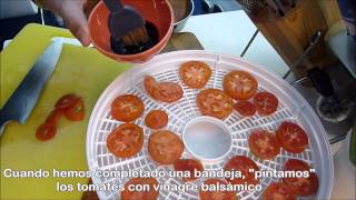 Como hacer tomate deshidratado [upl. by Iives]