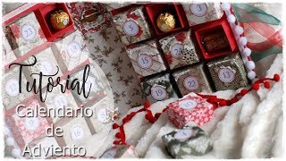 Tutorial Calendario de Adviento 🎄🎁 [upl. by Akihc]