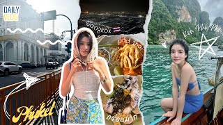 PHUKET  KOH PHI PHI  BANGKOK IN 5 DAYS 🇹🇭🇹🇭🇹🇭 Best Thai Street Food Coffee… [upl. by Eirrej475]